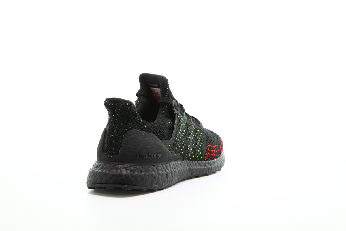 Adidas ultraboost clima black hotsell solar red  aq0482